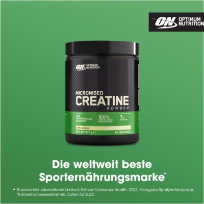 אבקת קריאטין מונוהידרט מיקרוניזד 317 גרם Optimum Nutrition creatine