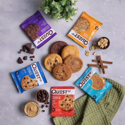 קווסט עוגיות חלבון 12 יח | Quest Nutrition Protein Cookie