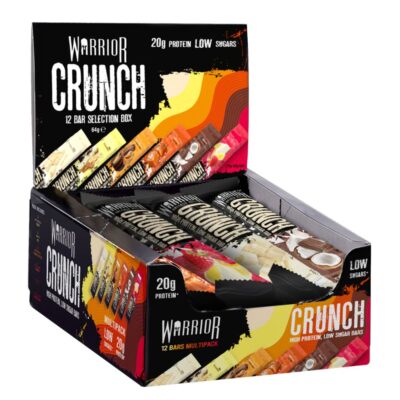 מארז חגיגות 12 חטיפי ווריור קראנץ | WARRIOR CRUNCH PROTEIN BARS