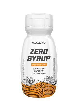 ZERO SYRUP|סירופ ללא סוכר,שומן ודל בקלריות במגוון טעמים מבית BIOTECH