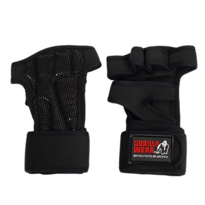 כפפות אימון גורילה וואר שחור Gorilla wear Yuma Workout Gloves