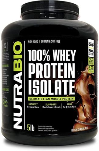 Whey Protein Isolate אייזולט כשר|NUTRABIO 100% WHEY PROTEIN ISOLATE