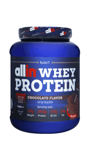 אבקת חלבון אול אין – Allin Whey Protein כשרה-2.27KG