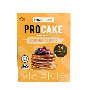 PRO-CAKE | פנקייק חלבון כשר חלב ישראל 34 גרם חלבון