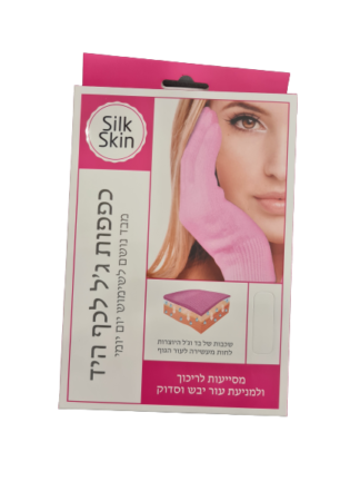 Silk Skin. כפפת הג’ל מסדרת Silk Skin עשויים משכבות של ג’ל ובד רך ונושם, המסייעים בריכוך ומניעת עור