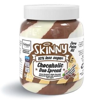 Skinny Food ממרח שוקולד בטעם שוקולד לבן ואגוזים 350 גרם