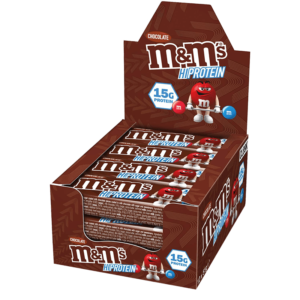 M&M’s Hi protein bars מארז 12 יח בטעם שוקולד