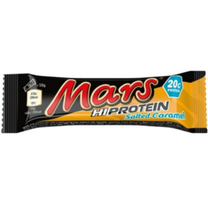 Mars Hi Protein Salted Caramel Bars|מארס שוקולד קרמל מלוח מארז 12 יח
