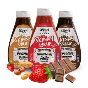 סקיני סירופ ורטבים ללא קלוריות בטעמים נפלאים 425 מ"ל | Skinny Foods Syrup Zero Calories