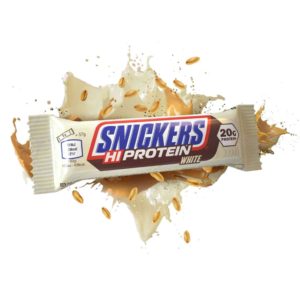 Snickers White Chocolate Protein Bars סניקרס חלבון לבן 3 יח