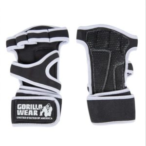 Gorilla Wear כפפות אימון דגם YUMA שחור/לבן
