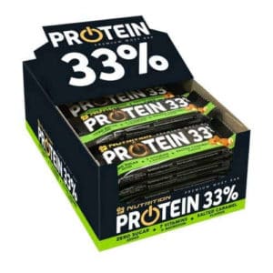 Protein Bar 33% No Added Sugar Go On Nutrition 50g| חטיף חלבון איכותי כשר 25 יח (מארז)