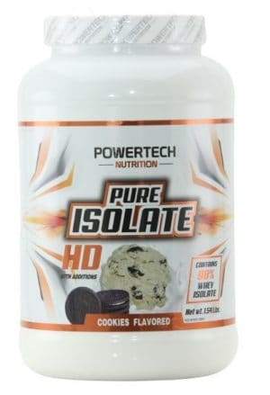 אבקת חלבון פיור איזולט 1.8 ק”ג פאוורטק Pure Isolate Protein HD כשר