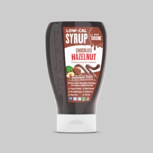 FIT CUISINE LOW-CAL SYRUP|סירופ דל קלוריות בטעם שוקולד אגוזי לוז חדש בישראל 425 מ”ל