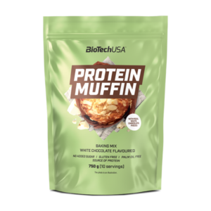 Protein Muffin baking mix|אבקה להכנת מאפיין שוקולד לבן ביוטק