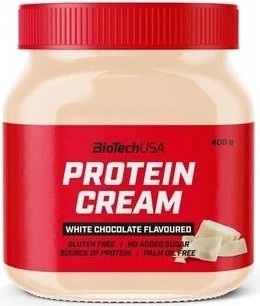 Protein Cream 400 g white chocolate flavoured|ממרח חלבון שוקולד לבן 400 גרם