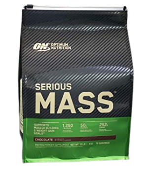 Optimum Nutrition Serious Mass 5.5KG-גיינר אופטימום סריוס מאס 5.5 קילו
