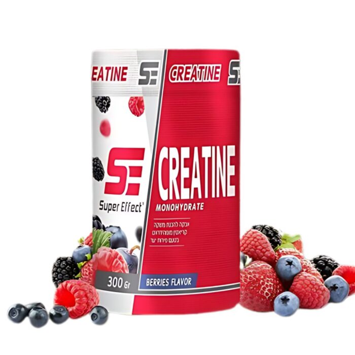 קריאטין 300 גרם בטעם פירות יער מבית סופר אפקט | super effect creatine