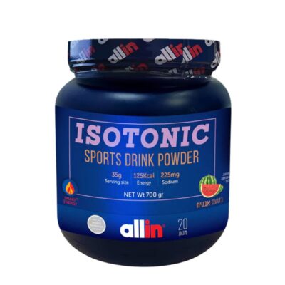 אבקה איזוטונית מבית אול אין 20 מנות | ALLIN Isotonic