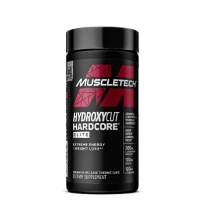 מאסלטיק הידרוקסי 100 כמוסות | Muscletech Hydroxycut Hardcore Elite