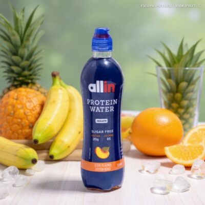 12 משקאות מי חלבון מבית אול אין | ALLIN PROTEIN WATER