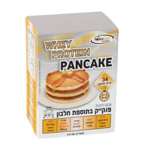 פאוורטיק פנקייק חלבון 34 גרם חלבון כשר בדץ | PowerTech Pancake