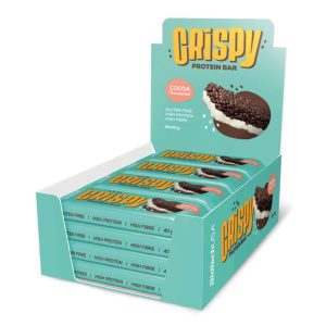 16 חטיפי חלבון קריספי עוגיות | BioTechUSA Crispy 40g