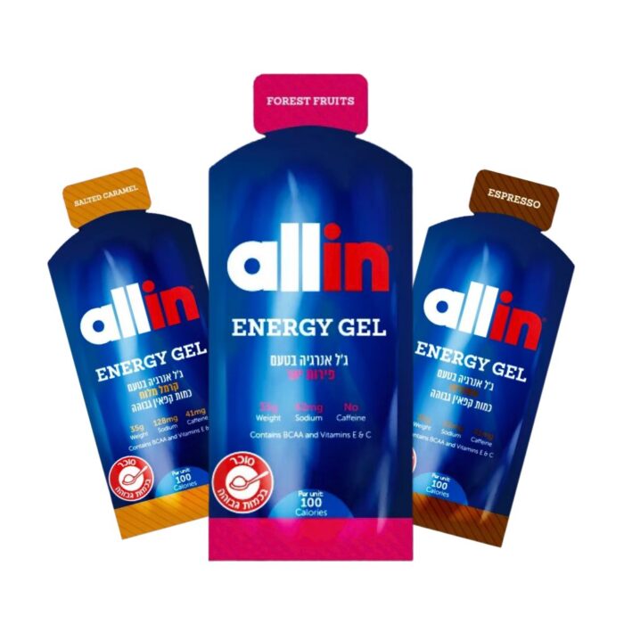 אולאין ג'ל אנרגיה 12 יח | ALLIN ENERGY GEL