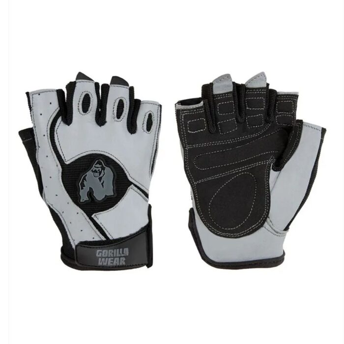 כפפות אימון גורילה וואר שחור/אפור Gorilla wear Mitchell Training Gloves