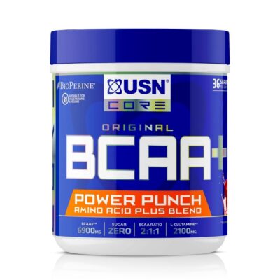 אבקת חומצות אמינו 400 גרם | USN BCAA Power Punch