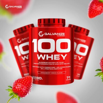 אבקת חלבון גלבנייז וואי 2.3 ק״ג | GALVANIZE 100 WHEY