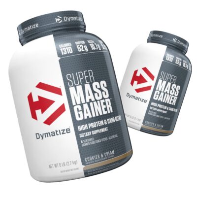 מבצע זוגי דיימטייז סופר מאס גיינר 2.7 ק”ג | Dymatize Super Mass Gainer