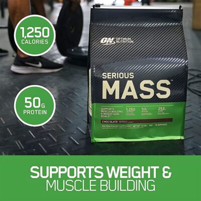 גיינר אופטימום סיריוס מאס 5.5 ק״ג | Optimum Nutrition Serious Mass