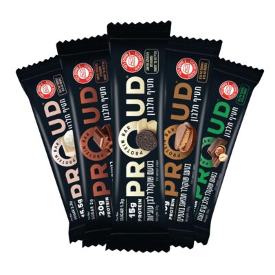 18 חטיפי חלבון פראוד קראנץ | PROUD Protein Bar