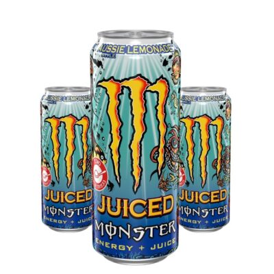 24 פחיות מונסטר לימונדה מרענן | Monster Aussie Lemonade