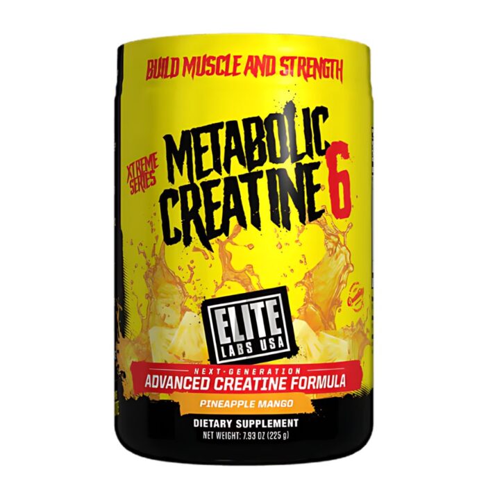 מטבוליק קריאטין מונוהידראט 300 גרם | Elit labs USA Metabolic Creatine 6