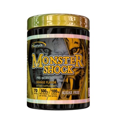 MONSTER SHOCK – מונסטר שוק – פרי וורקאאוט 70 מנות הגשה כשר בד”ץ