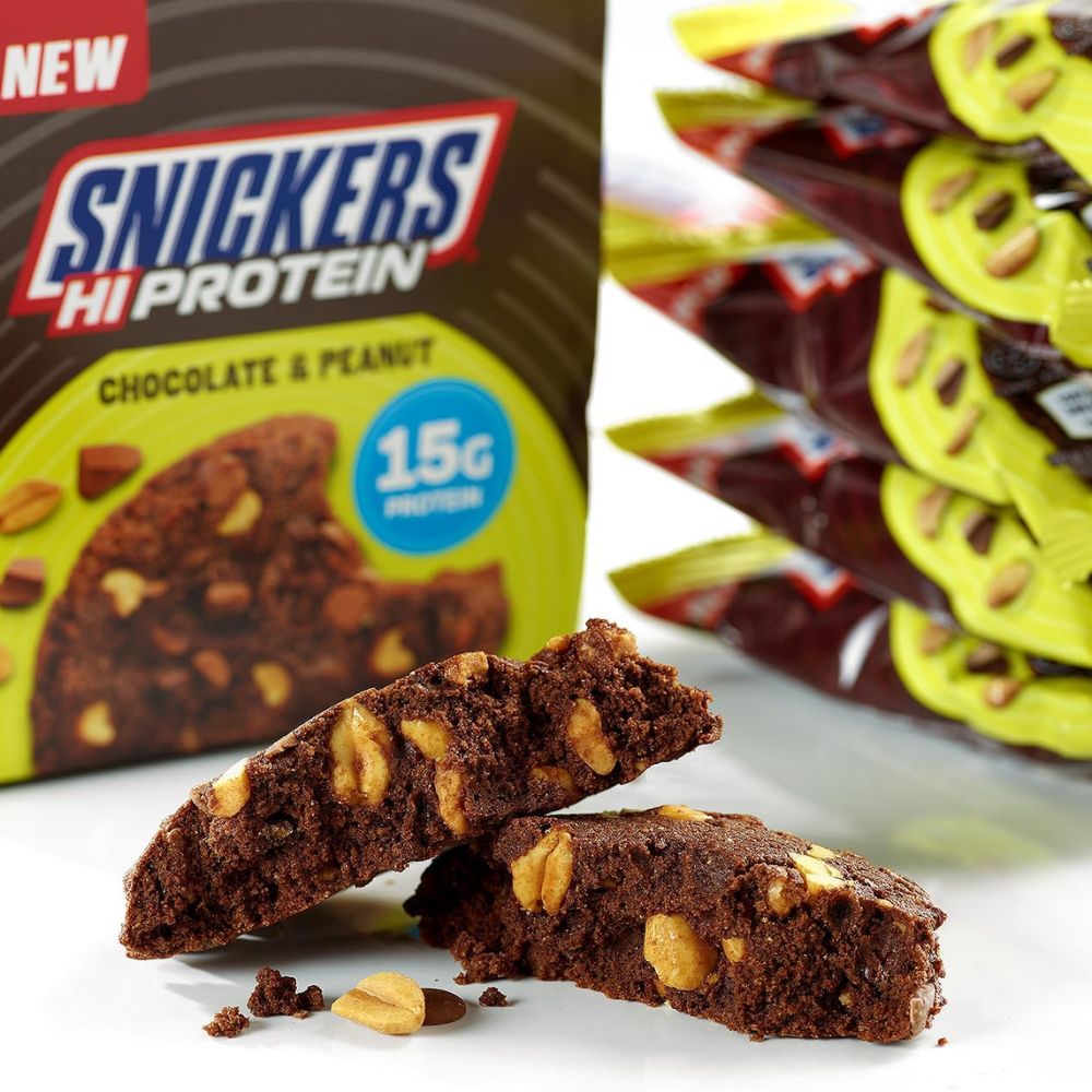 12 עוגיות חלבון מארס וסניקרס | Mars Snickers Protein Cookie 60g