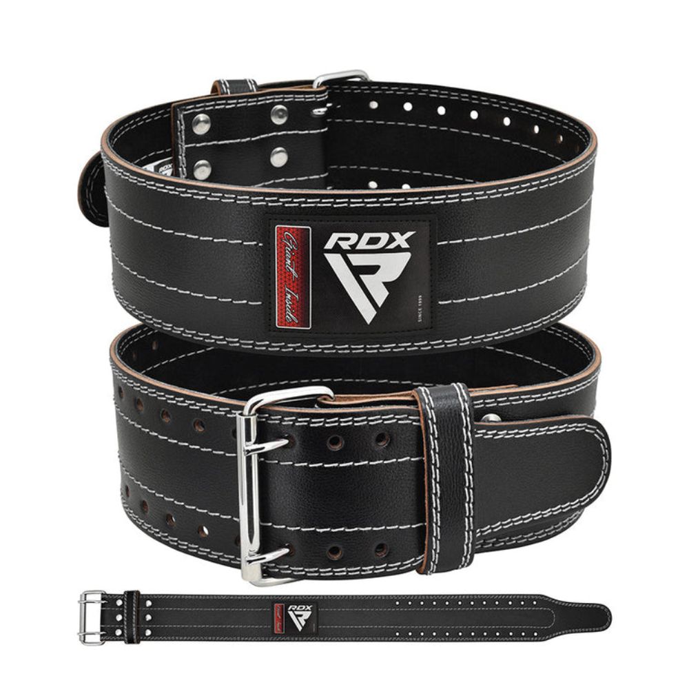 הגורת עור מקצועית 4 אינץ’ | RDX RD1 4 Powerlifting Leather Gym Belt