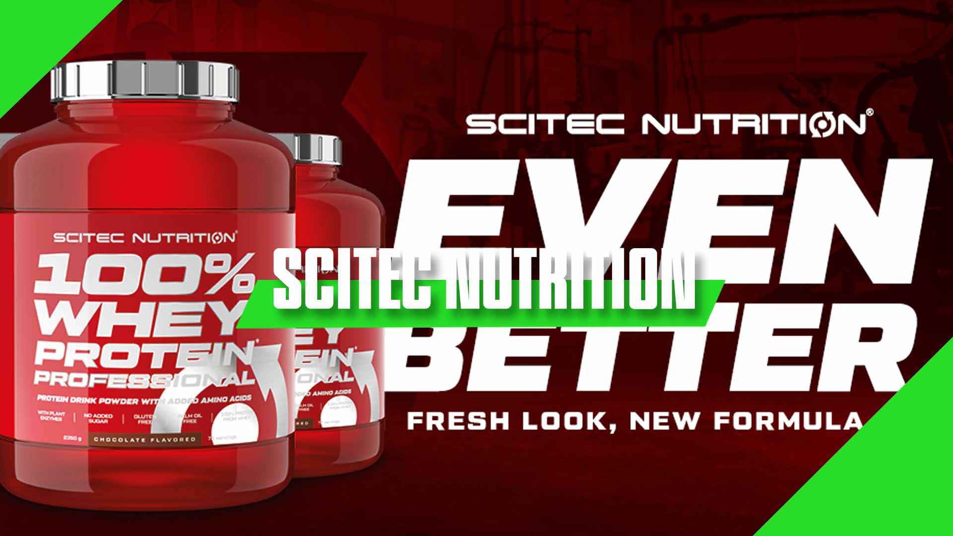 מוצרי סייטק נוטרישן (Scitec Nutrition) - אבקות חלבון, קריאטין, BCAA ומשפרי אימון באיכות אירופאית בצ'מפיון ספורט