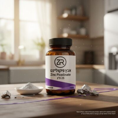 אבץ פיקולינאט 90 טבליות | RR Nutrition zinc picolinate