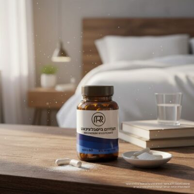 מגנזיום ביסגליצינאט 60 כמוסות | RR Nutrition magnesium Bisglycinate