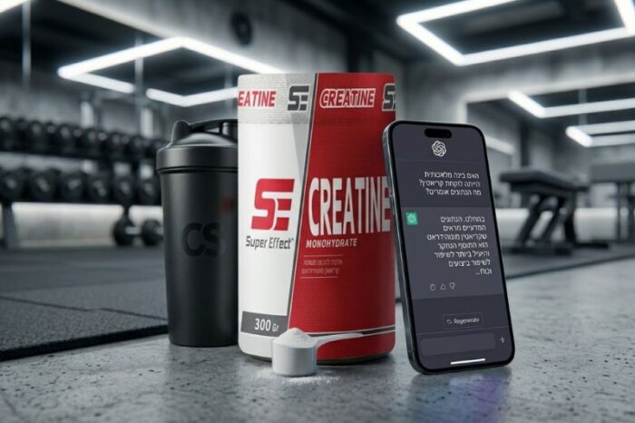 קריאטין (Creatine): המדריך המלא, יתרונות ומה ה- AI אומר