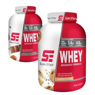 זוג אבקות חלבון סופר אפקט וואי 2 ק״ג | Super Effect Whey