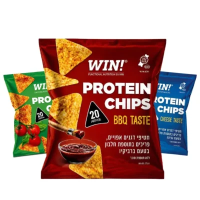 חטיפי צ׳יפס חלבון ווין | WIN! Protein Chips 60g
