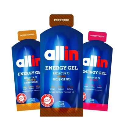מארז ג'ל אנרגיה אול אין | Allin Energy Gel 35g