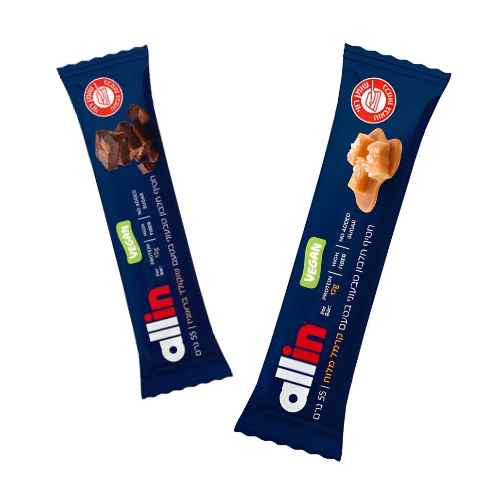 חטיף חלבון אול אין טבעוני | Allin Vegan Protein Bar 55g