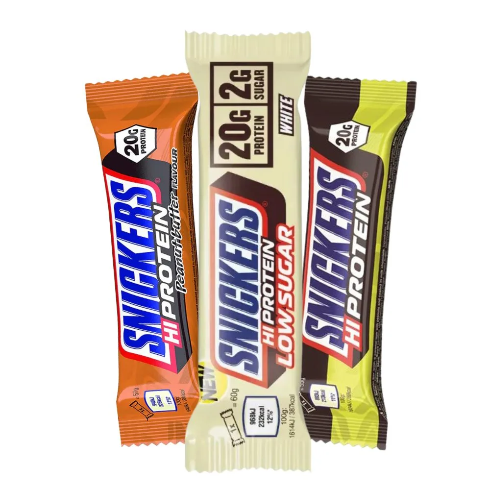 חטיפי חלבון סניקרס | Snickers Hi Protein Bar 57g