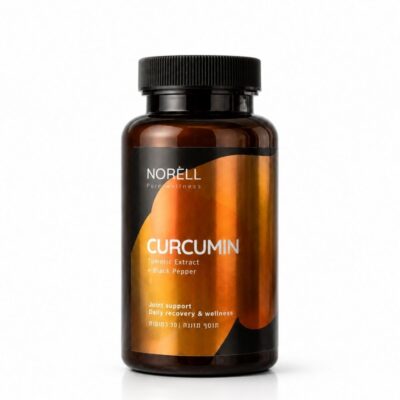 כורכומין בתוספת פיפרין 60 כמוסות | Norell Curcumin