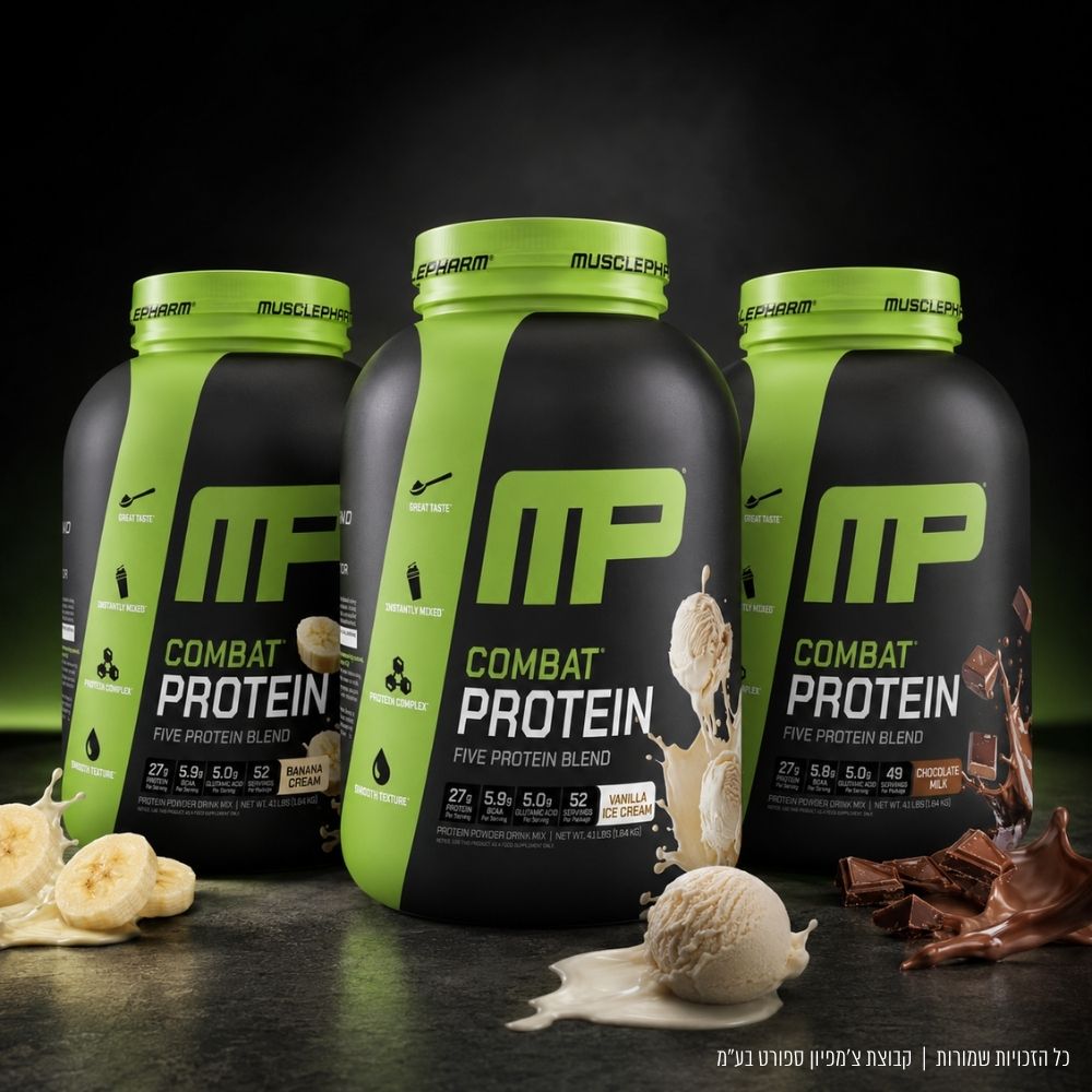 אבקת חלבון מאסל פארם קומבט 1.84 ק"ג | Muscle Pharm Combat Protein